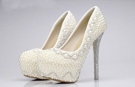 shoes with prom dress