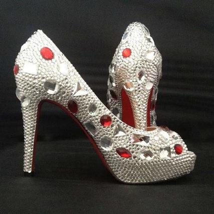 bedazzled dress shoes